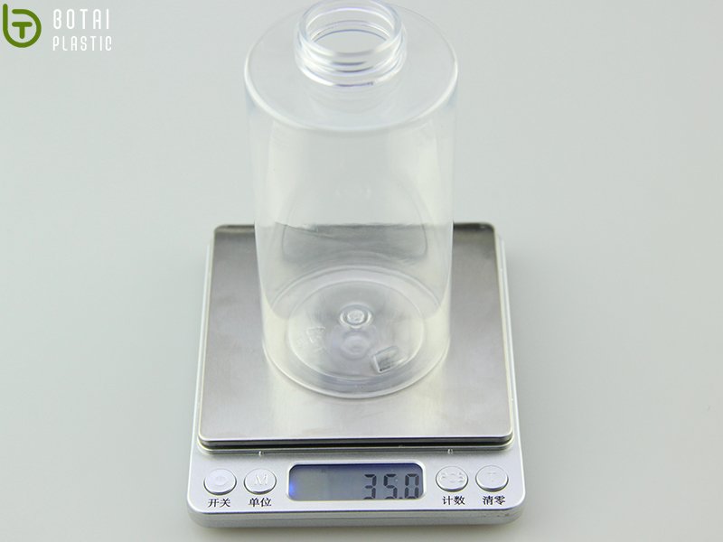 Botai-Semi-transparent 300ml Pet Plastic Makeup Containers Bottle-2