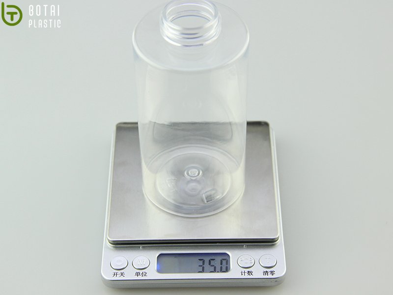 Botai-Semi-transparent 300ml Pet Plastic Makeup Containers Bottle-3