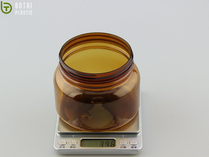 Botai-500ml Large Opaque Empty Plastic Pet Cosmetic Cream Jar-3