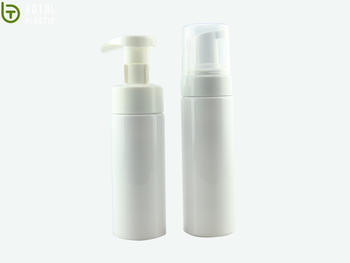 160ml cosmetic PET plastic dispenser bottle with foam pump for personal care